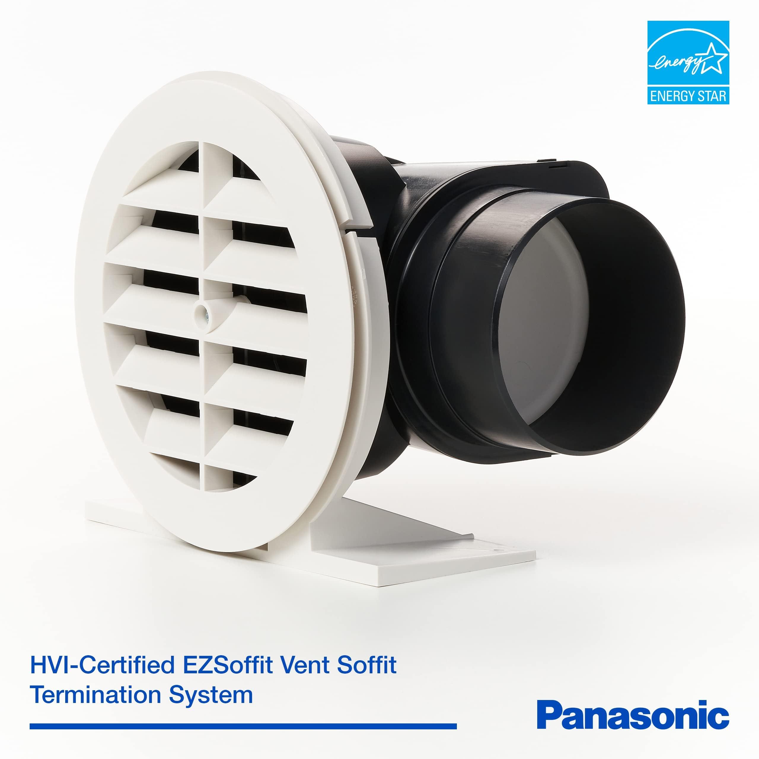 Panasonic Panasonic FV-0511VQC1 WhisperSense DC Ventilation Fan, 50-80-110 CFM , White