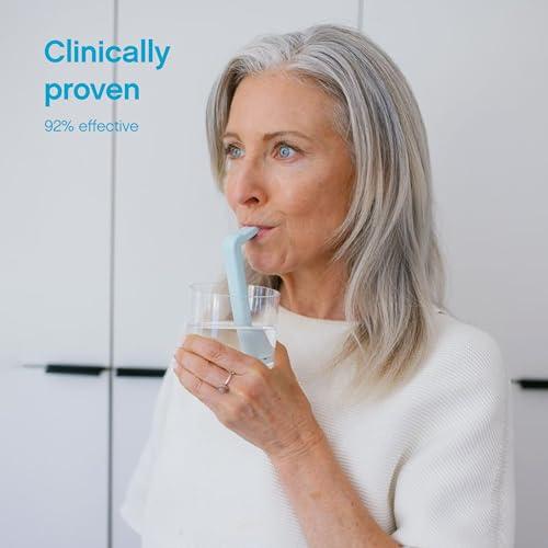 HICCAWAY HiccAway Hiccup Straw - Stops Hiccups Naturally & Fast - As Seen On Shark Tank - Clinically Proven Relief for All Ages, Children & Adults - Safe, Lightweight, & Reusable (HiccAway VERI PERI) 1 Pack