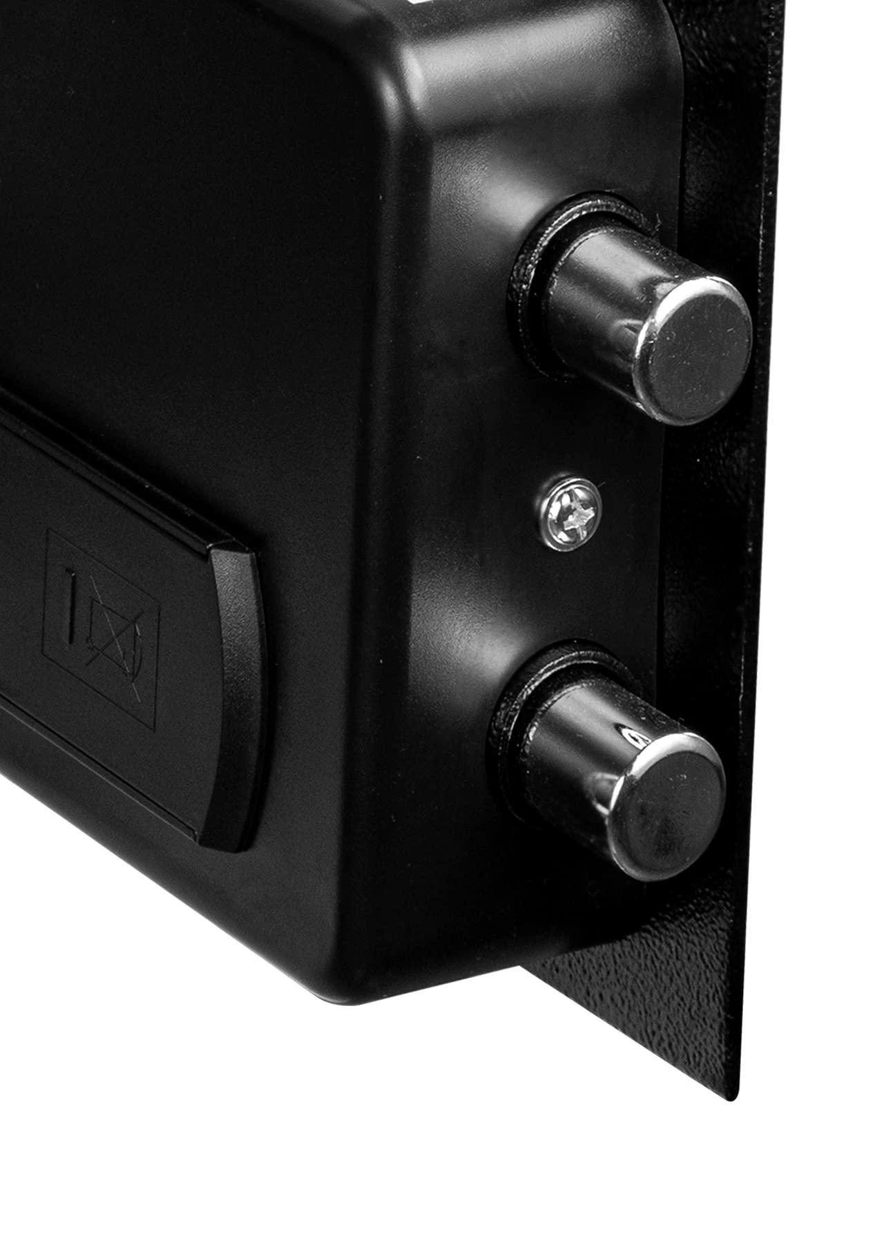 Genie Hand Genie Hand Time Delay Safe, Anti Robbery Safe Box, Timed Controlled Opening B-Class Lock Anti Bounce Technology (Medium Depository)