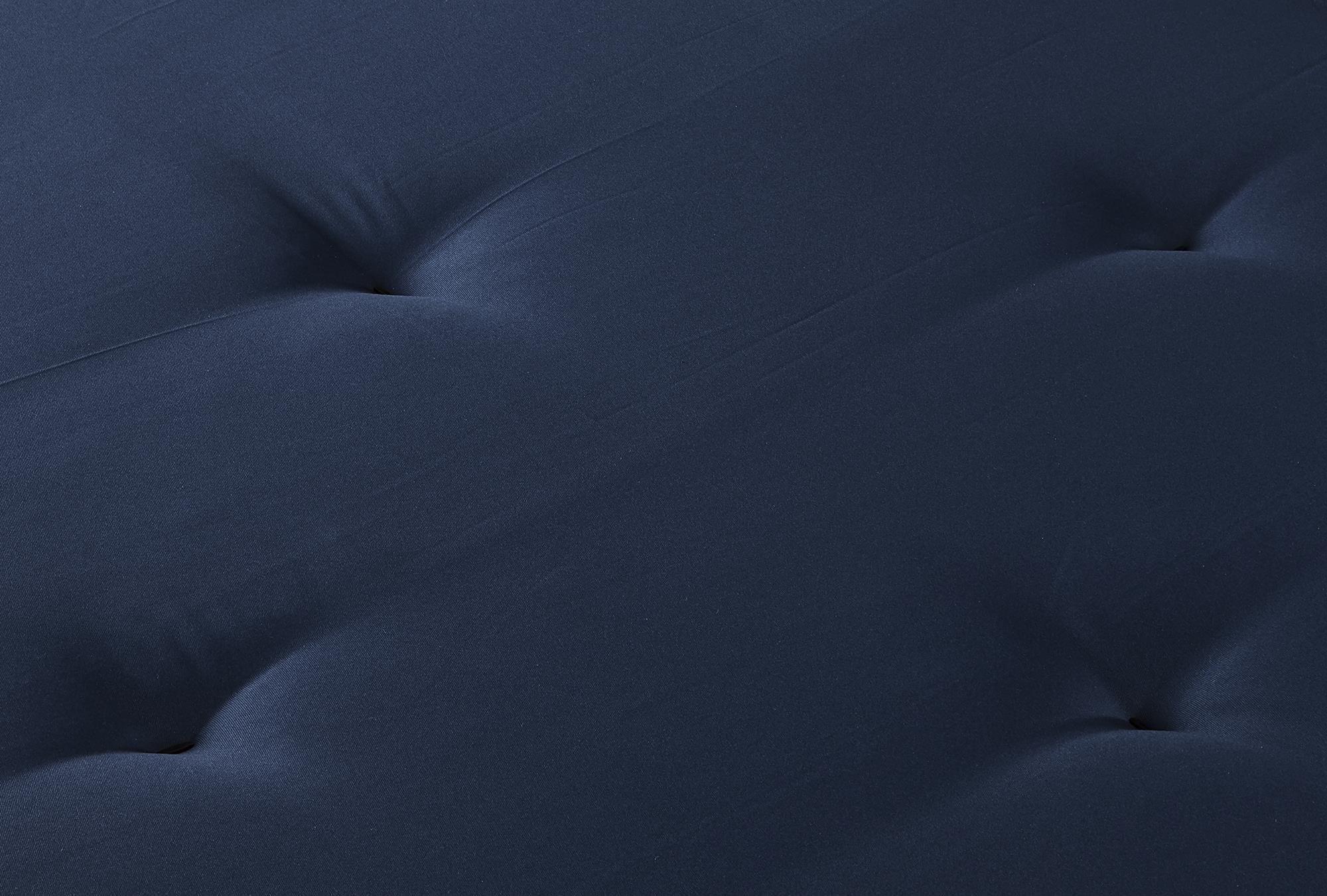 DHP DHP Carson 6 Inch Thermobonded High Density Polyester Fill Futon Mattress, Blue