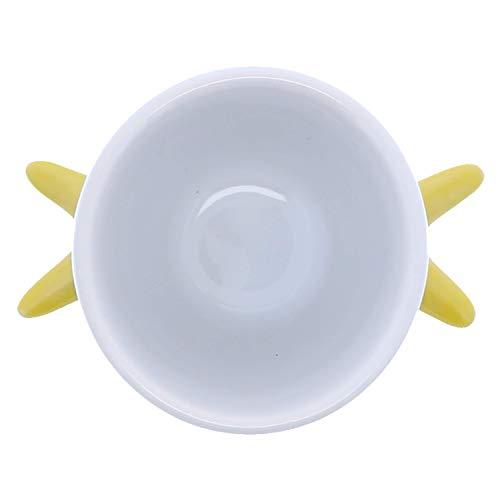 BIA Cordon Bleu BIA Cordon Bleu White Chicken Footed Egg Cup with Yellow Feet, Set of 4