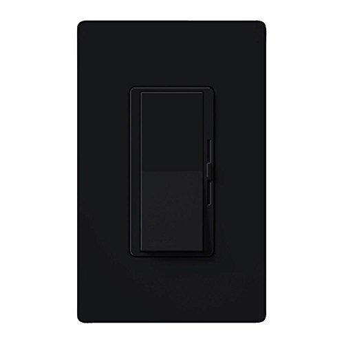 Lutron Lutron Diva LED+ Dimmer Switch for Dimmable LED, Halogen and Incandescent Bulbs, 250W/Single-Pole or 3-Way, DVCL-253P-BL, Black