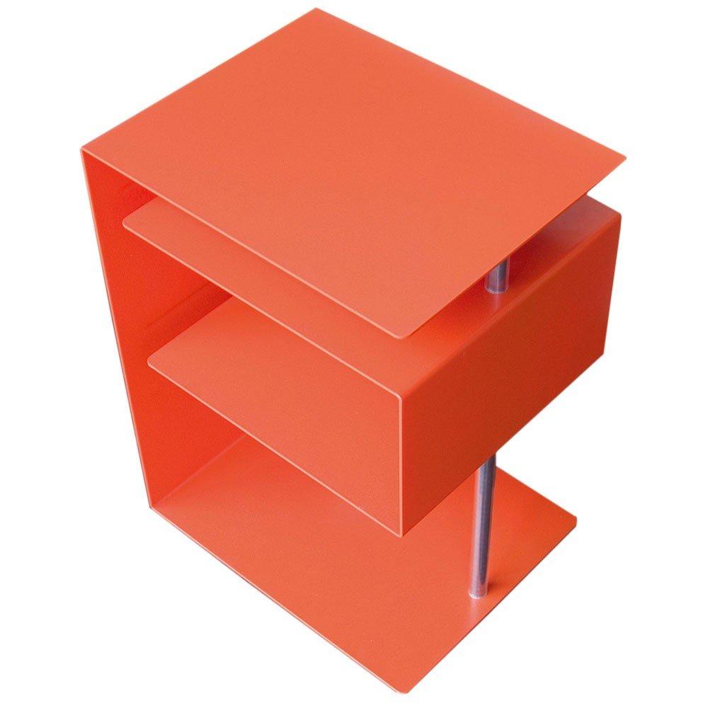 Radius Design Radius Design X-Centric End Table Finish: Orange
