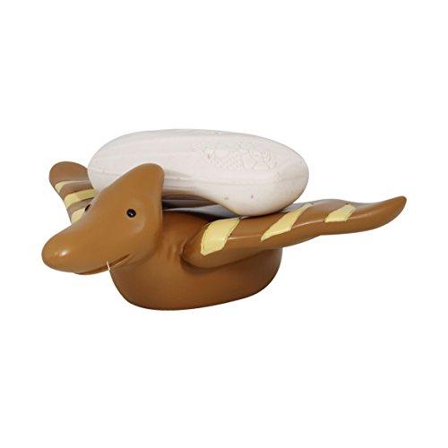 MODONA MODONA Four Piece Kids Bathroom Accessories Set - Dinosaur