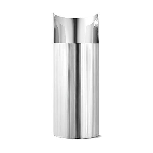 Georg Jensen Georg Jensen Urkiola Vase, Stainless Steel, Tall, Silver