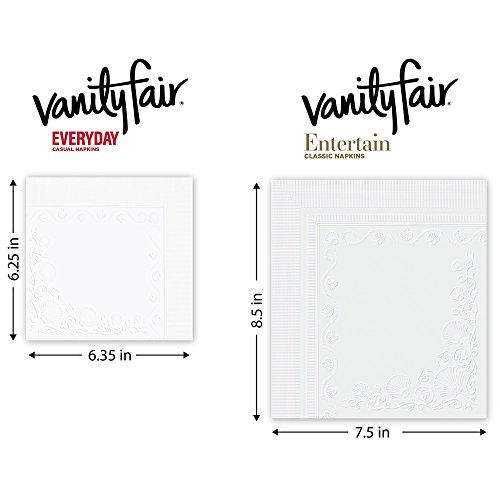 Vanity Fair Vanity Fair Everyday Napkins, 100 Count Paper Napkins