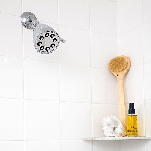 Speakman Speakman S-2251 Signature Icon Anystream Adjustable High Pressure Shower Head - 2.5 GPM Solid Brass Replacement Bathroom Showerhead, Polished Chrome