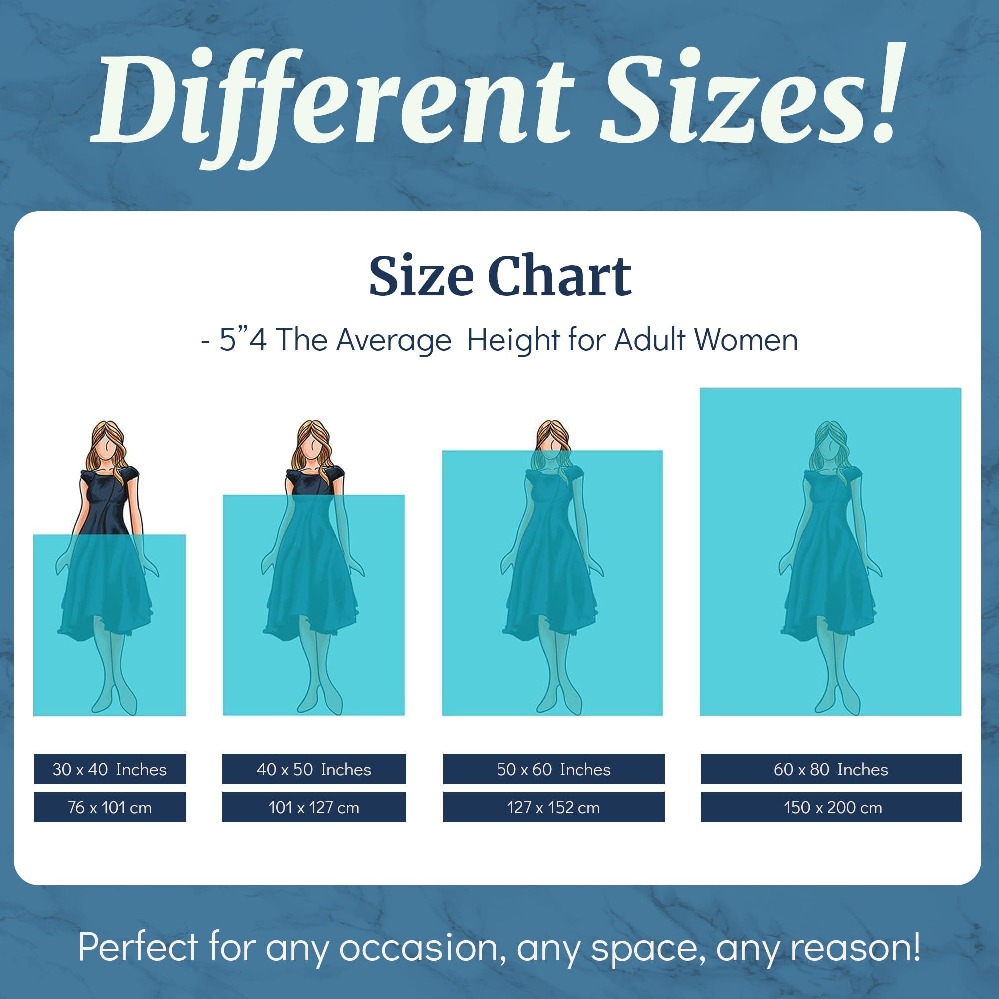 Generic Generic Print Legacy Custom Photo Blanket - Personalized Soft Flannel Throw Blanket - Customizable Picture Blanket for Birthday, Mother\'s Day & More - Printed in USA (Style 12, 60x80)