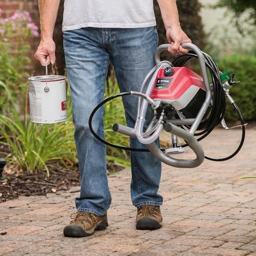 Titan Tool Titan Tool 0580009 ControlMax 1700 High Efficiency Airless Paint Sprayer, HEA Technology decreases Overspray by up to 55% While Delivering Softer Spray