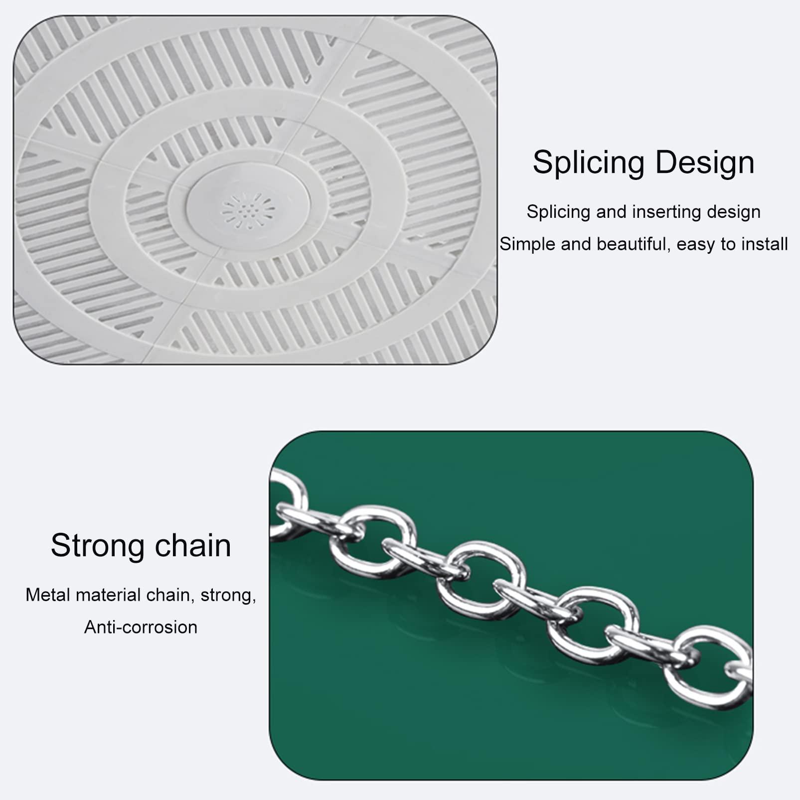 SHYP Ceiling Air-Conditioning Wind Deflector, Air Outlet Wind Shield, Air Conditioning Air Outlet Anti-Direct Blowing Baffle Wind Guide Cover, Enhance Cooling and Heating Circulatio