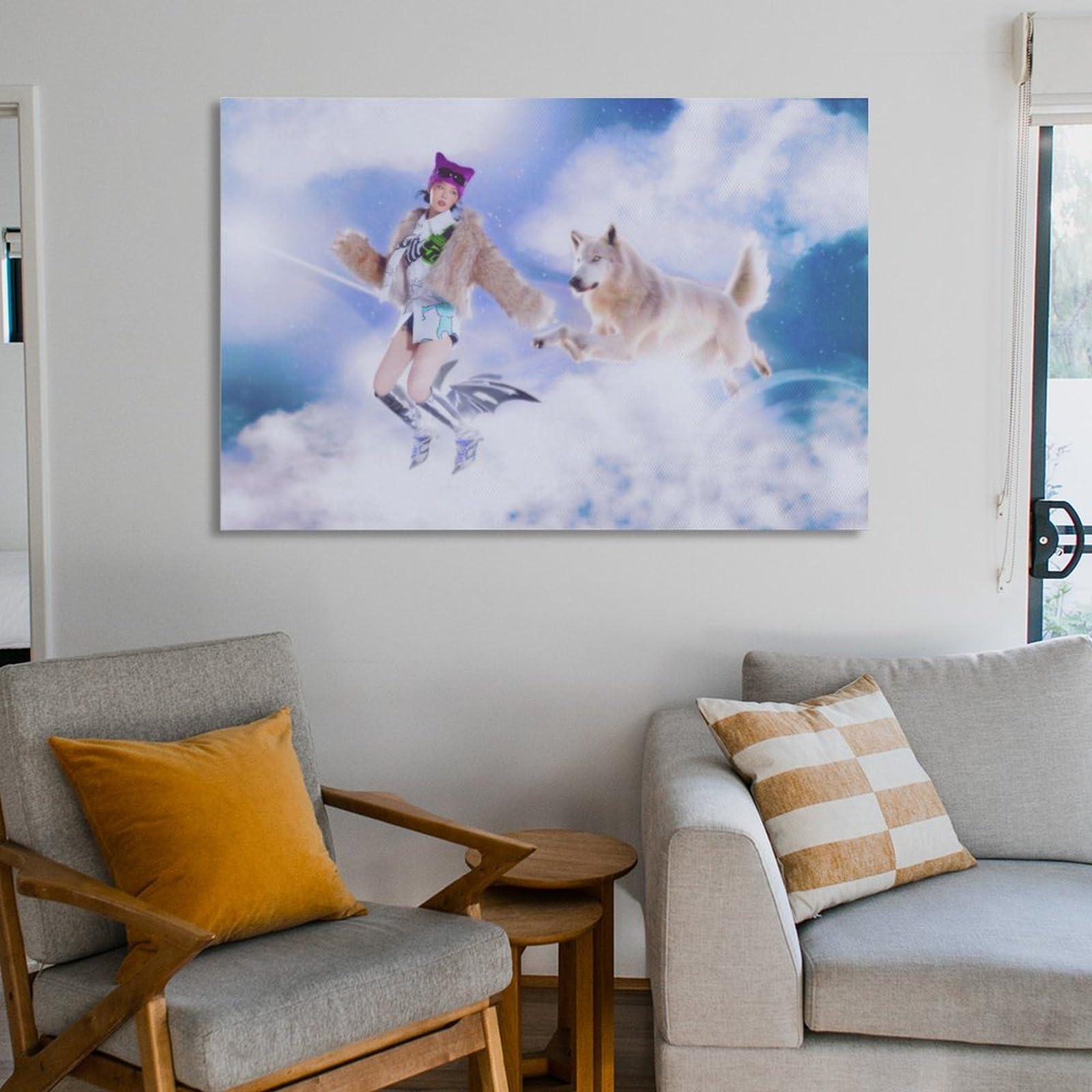 HomeLoft Basics KOREAN COCONA XG SHOOTING STAR MUSIC IDOLES ARTIST Canvas Art Poster And Wall Art Picture Print Modern Family Bedroom Decor Posters 12x18inch(30x45cm)