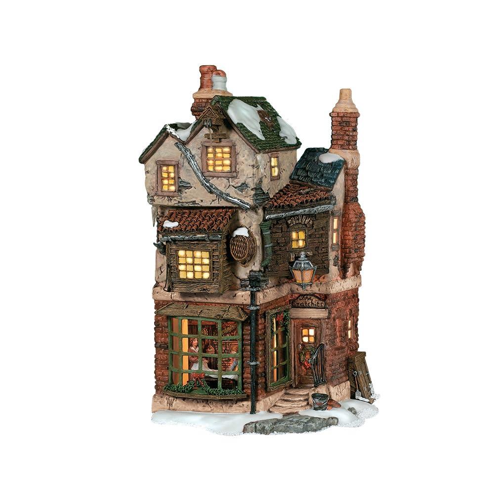 Department 56 Department 56 Dickens' Village Cratchits Corner Lit Building Multicolor, 9.5 Inch