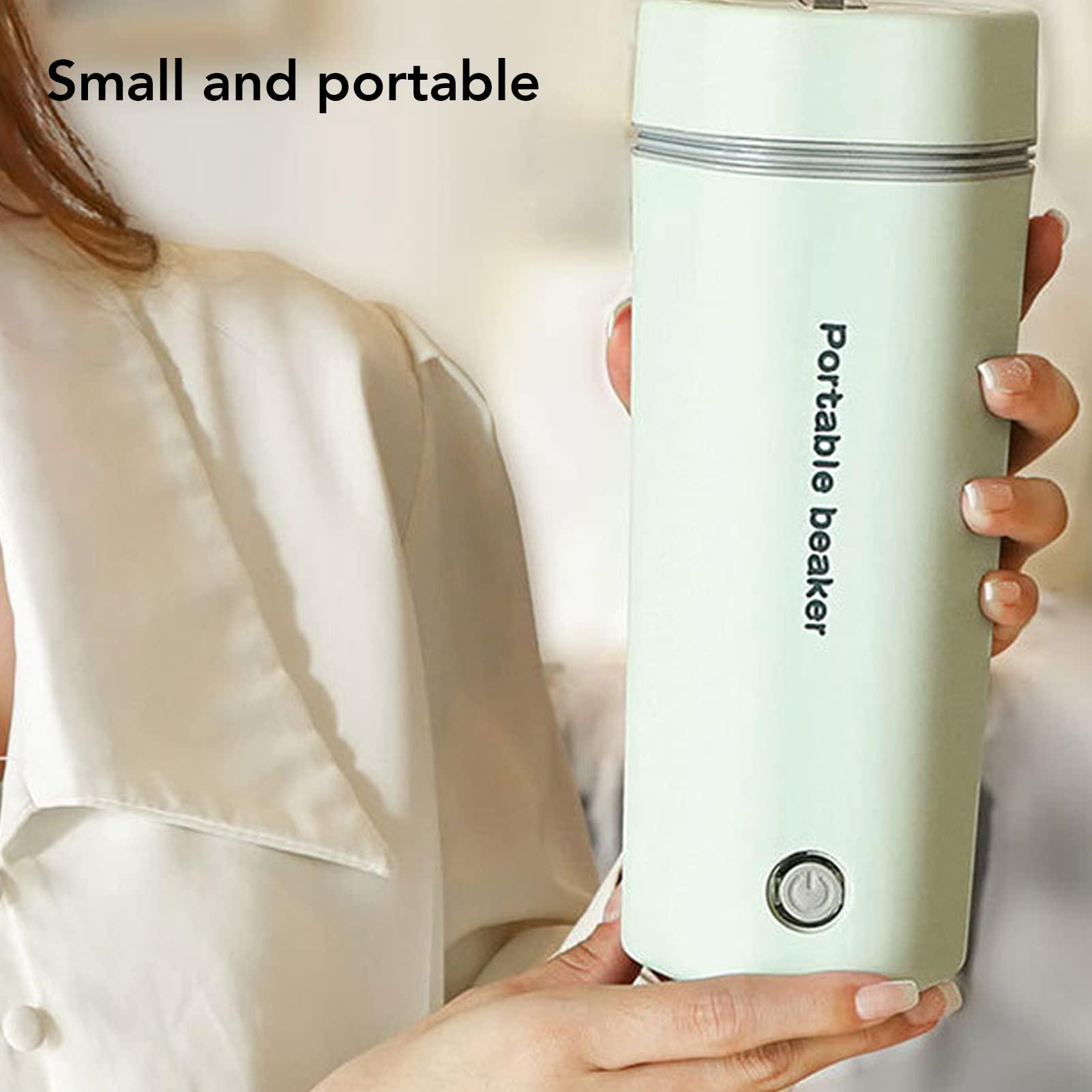 Pilipane Travel Electric Kettle, Small Portable Kettle, Small Hot Water Boiler Fast Boil and Auto Shut Off, Food Grade Stainless Steel Travel Kettle (110V, US Standard)