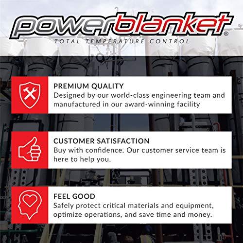 Powerblanket Powerblanket BB05GV Bee Blanket Honey Heater, 5 gal Pail Heater with Cutout for Gate Valve, Charcoal Gray