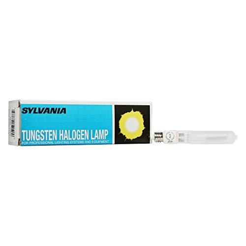 LEDVANCE Sylvania T12 Halogen Tube Light Bulb, 500W, Single-End Mini Can Screw Base, 10000 Lumens, 2950K, 100 CRI, White (58768)
