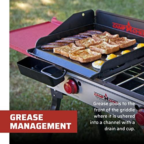 Camp Chef Camp Chef 1-Burner Griddle - Professional Flat Top Griddle Cooking Systems - Outdoor Cooking Equipment - Fits 14\" Cooking Systems