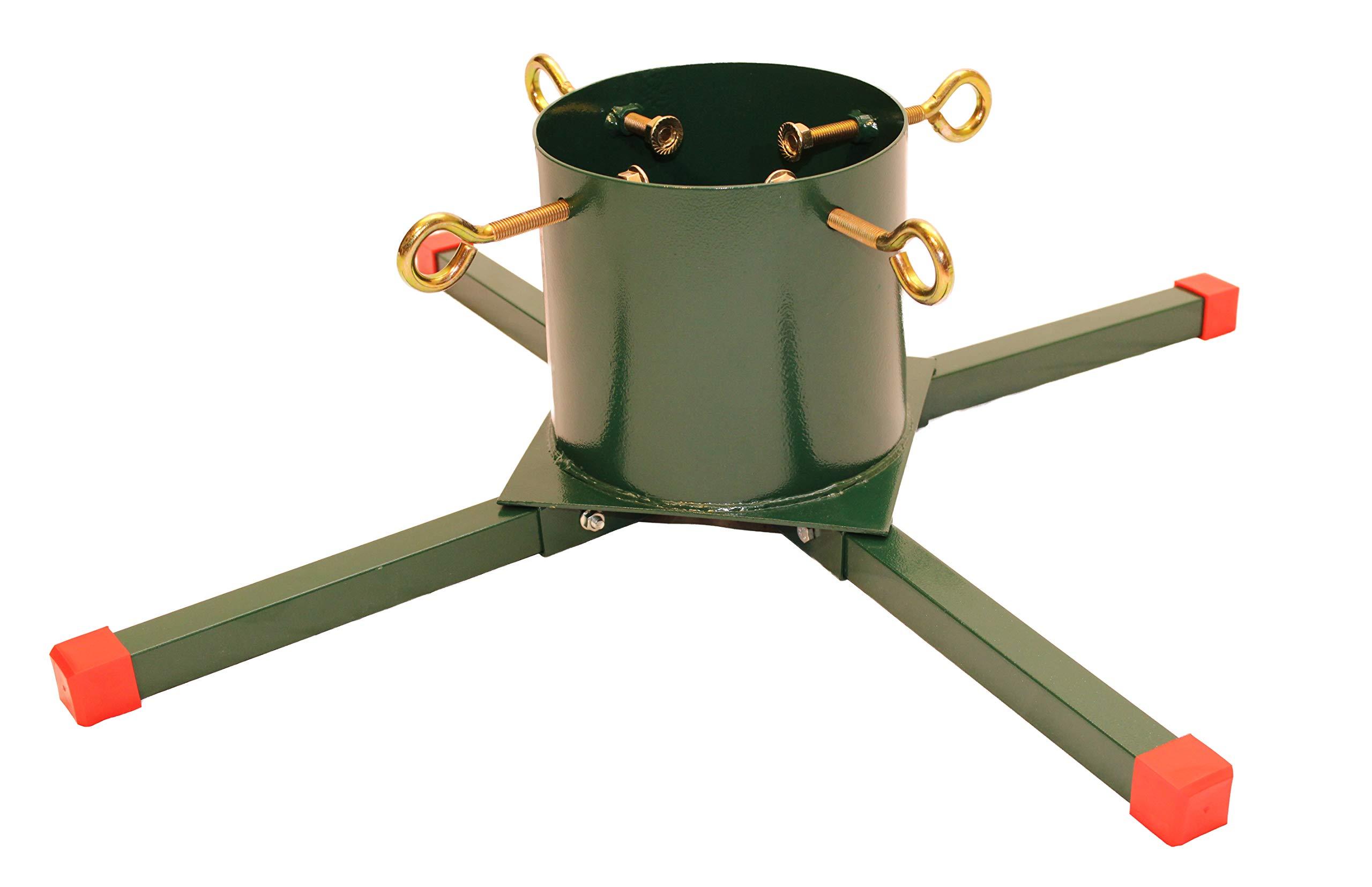 Goliath Goliath Welded Steel Christmas Tree Stand for Live Trees 5 to 12 Foot