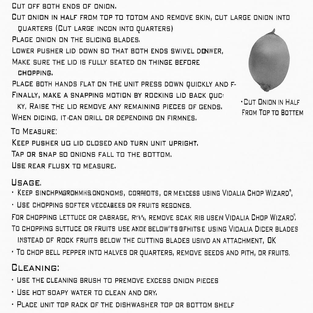 VIDALIA CHOP WIZARD Vidalia Chop Wizard - Chop Your Kitchen Prep Time In Half!