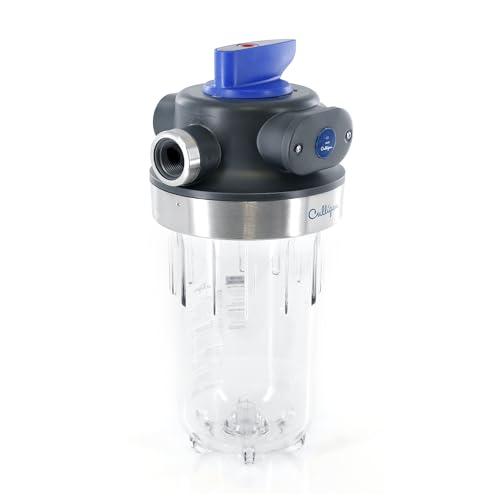 Culligan Culligan WH-HD200-C Whole House Water Filter System 1 Inlet/Outlet Improve Tap Water Taste, Remove Sediment, Protect Appliances
