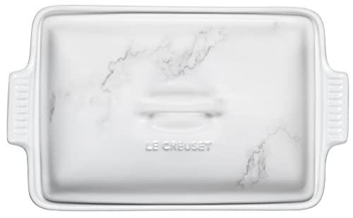 Le Creuset Le Creuset Stoneware Heritage Covered Rectangular Casserole, 4 qt. (12\" x 9\"), Marble