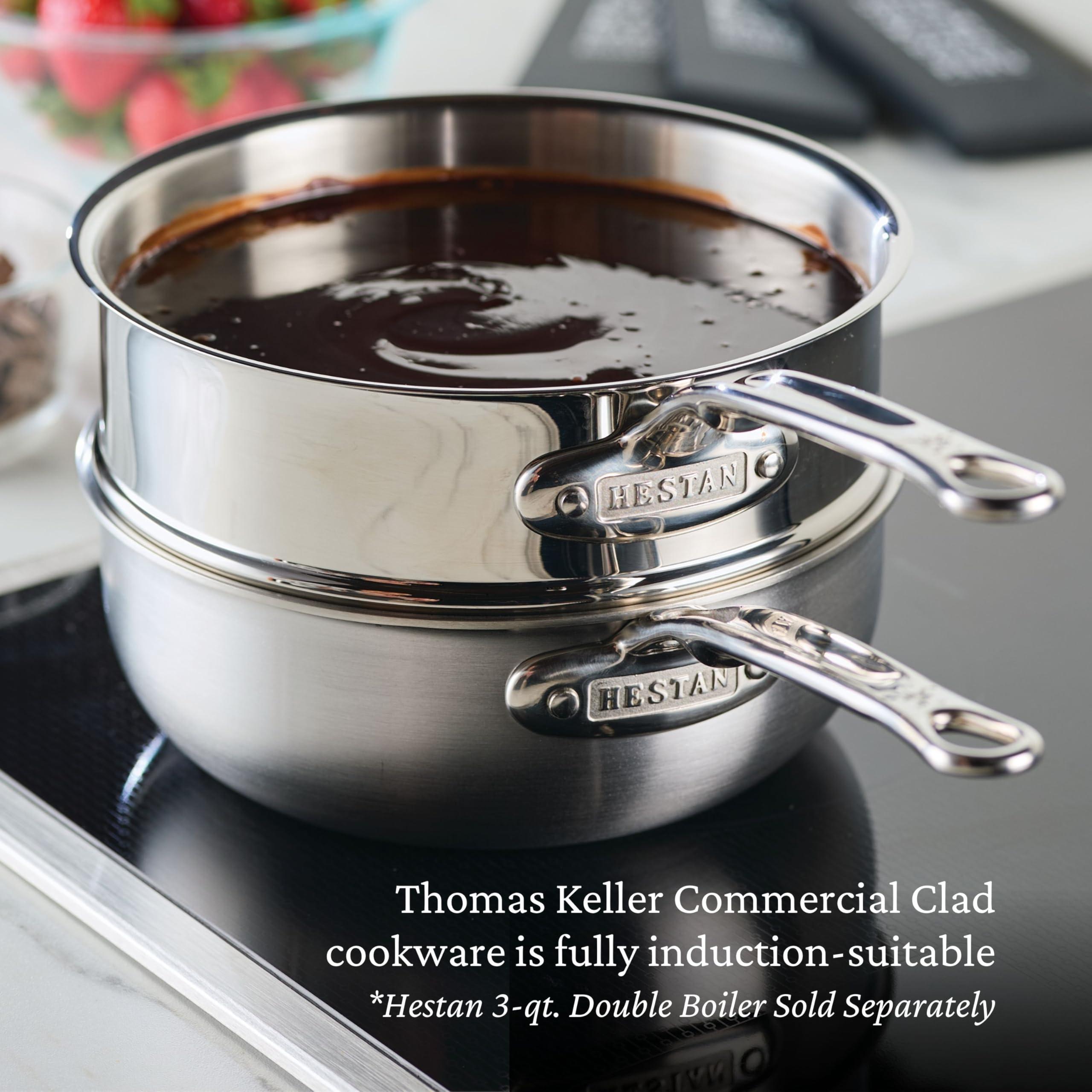 Hestan Thomas Keller Insignia by Hestan - Stainless Steel 2 Quart Saucier, Induction Cooktop Compatible