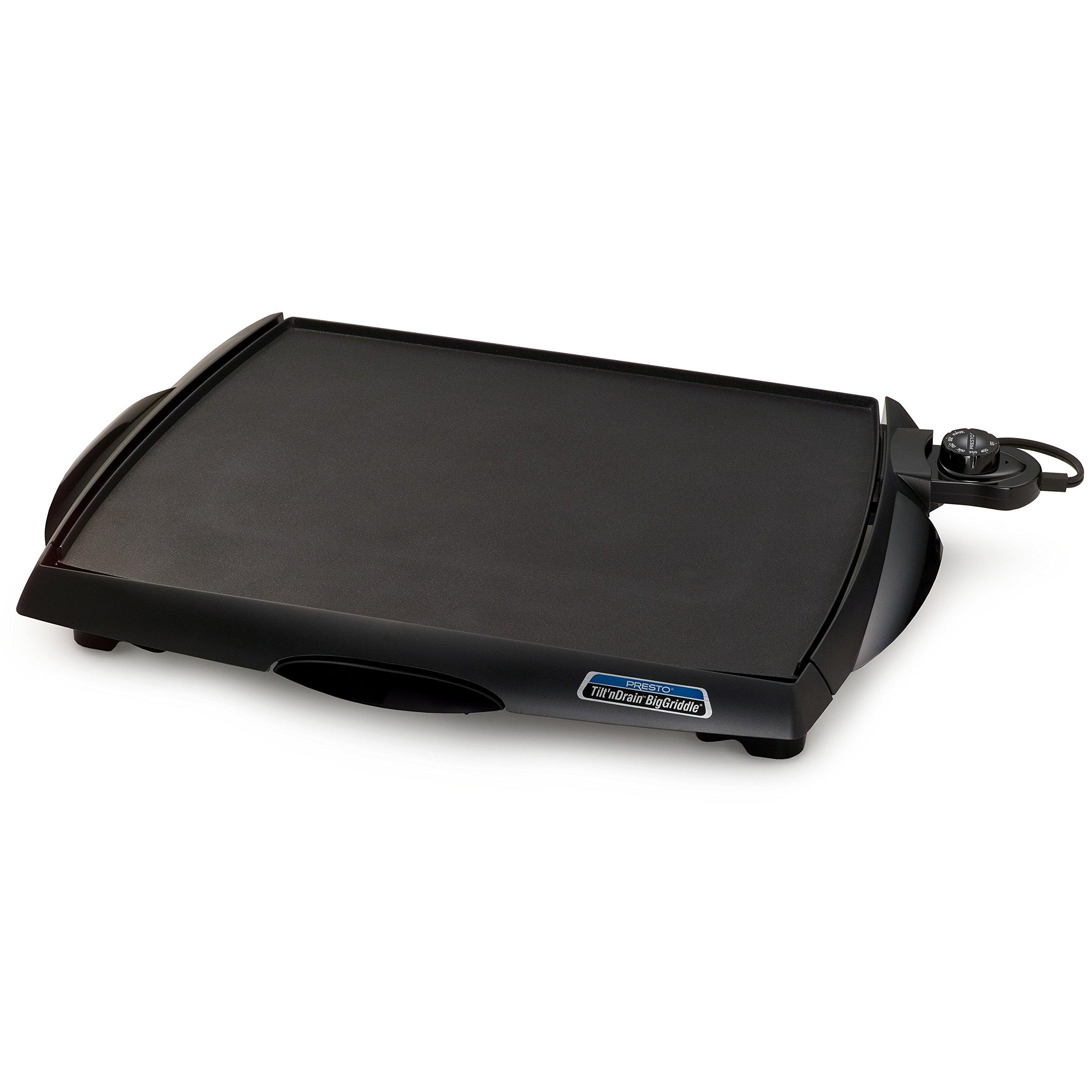 Presto Presto 16-inch Electric Skillet and Tilt \'n Drain Big Griddle