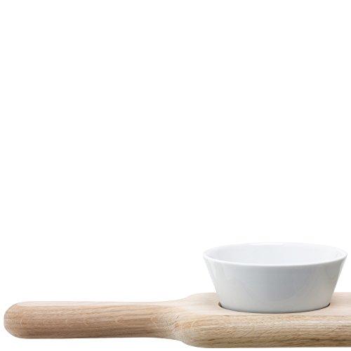 LSA International LSA PX04 Paddle Bowl Set & Oak Paddle L15.75in W3.5in