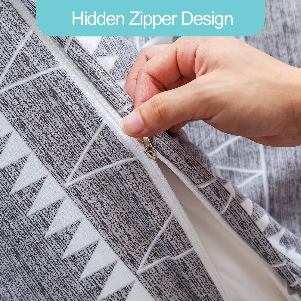 Lekesky Lekesky Duvet Cover California King, 3pc Ultra Soft Microfiber Breathable Bedding, Cal King Duvet Cover Set with Zipper Ties (1 Duvet Cover 104x98 +2 Pillow Cases)