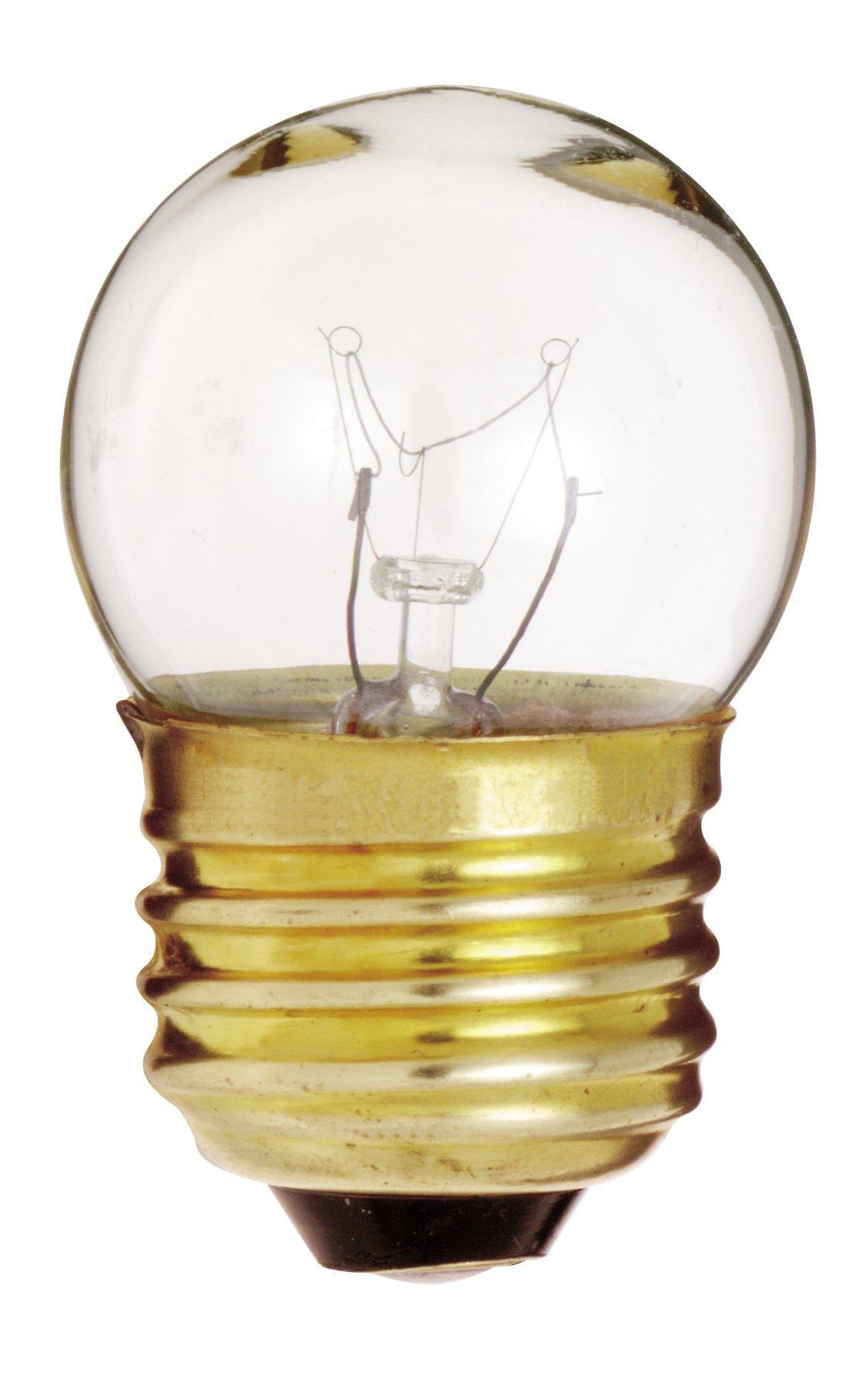 Satco Satco S3794 S11 Incandescent, 7.5 Watt, 40 Lumens, Carded