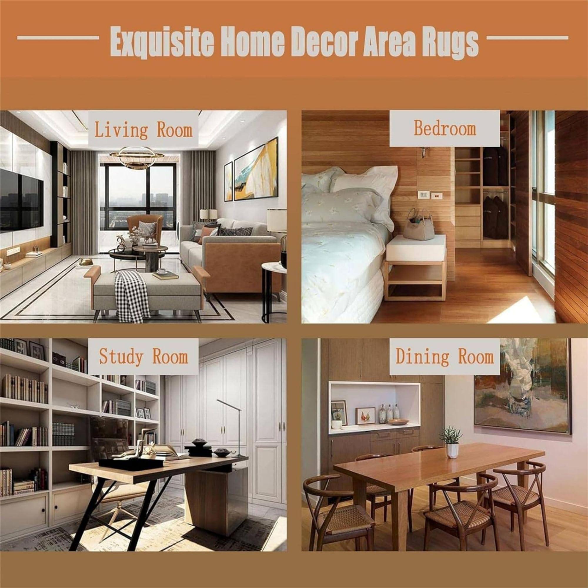 SMXVRC SMXVRC Nautical Ocean Theme Runner for Entryway, 2x8ft, Summer Beach Hallway Runner Rug, Coastal Shell Anti-Slip Area Rug, Foldable Washable Entry Carpet for Family Bedside Entrance