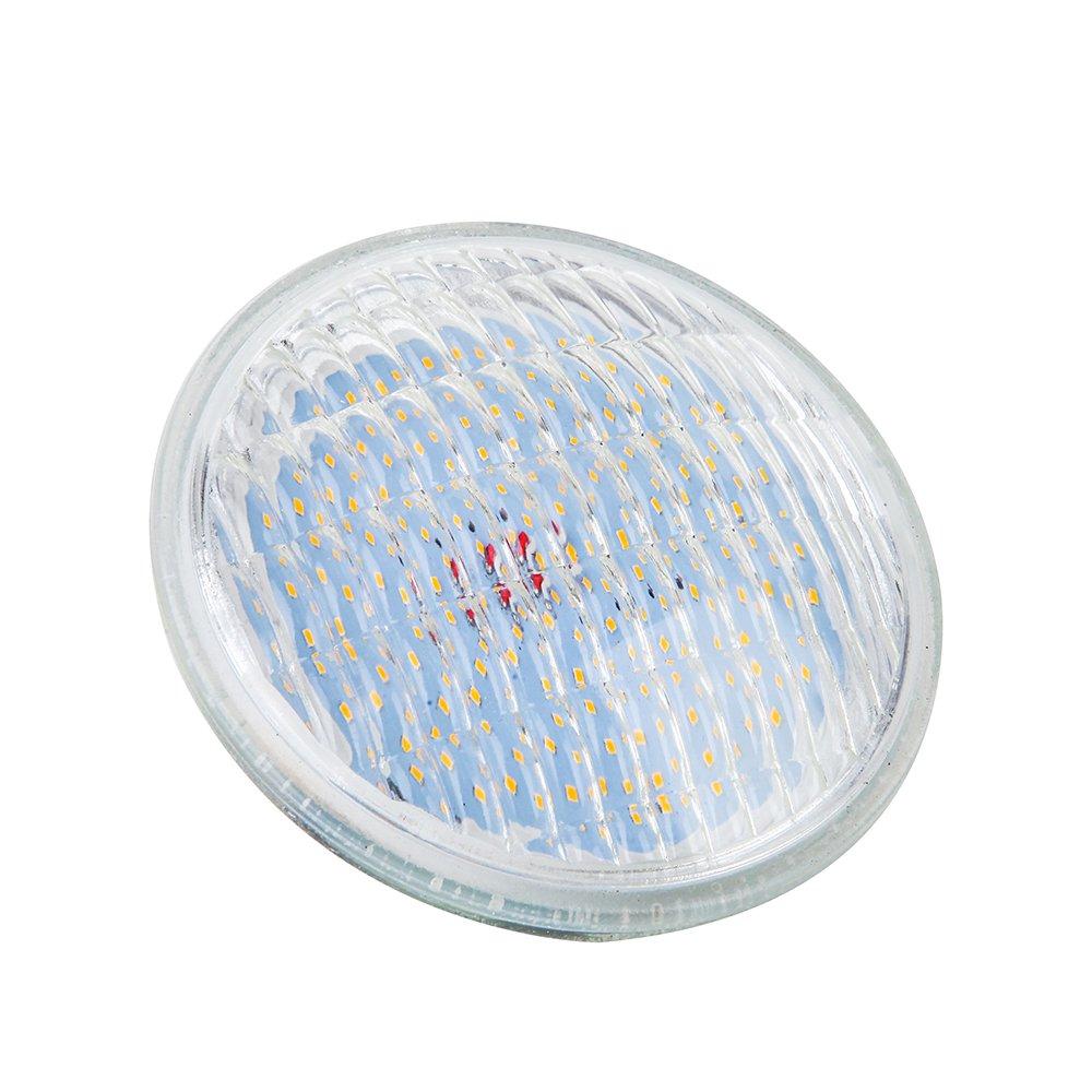 Goehiaul Goehiaul PAR36 LED Landscape Bulbs 6W 3000K Warm White, AC/DC12V, 700Lumens, PAR36 LED Bulb 36W Halogen Equivalent, PAR 36 LED Light Water Resistant (1 Pack)