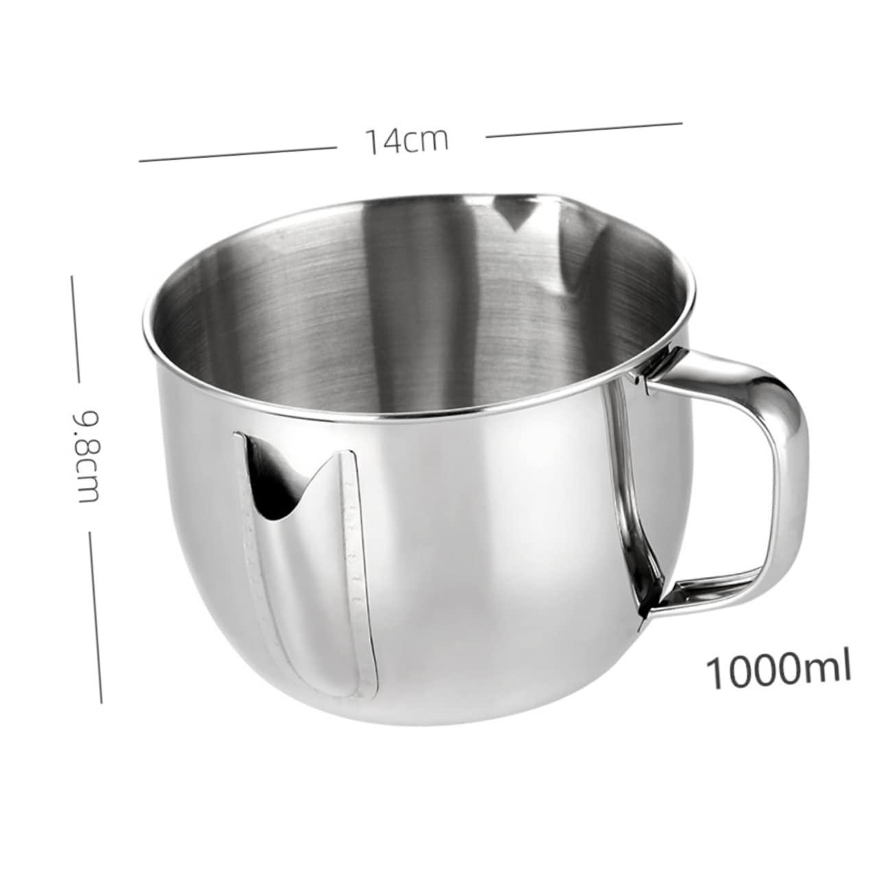 LABRIMP LABRIMP Fat Separating Bowl Gravy Separator Strainer Gravy Oil Separator Container Oil Separator Bowl Gravy Pourer Separator Bacon Grease Keeper Rattan Lamp Shade Ladle Household