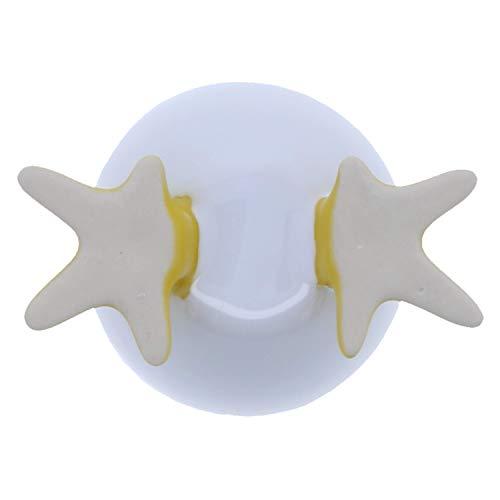 BIA Cordon Bleu BIA Cordon Bleu White Chicken Footed Egg Cup with Yellow Feet, Set of 4