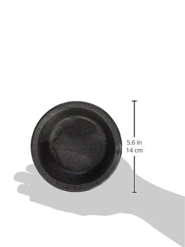 Winco Winco Molcajete Salsa Bowls, 10-Ounce, Black, Medium