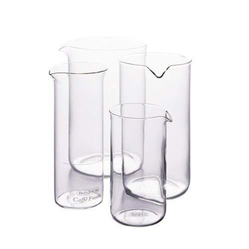 BonJour BonJour 53316 Universal French Press 12-Cup/50.7-Oz. Replacement Glass Carafe, 12 Cup