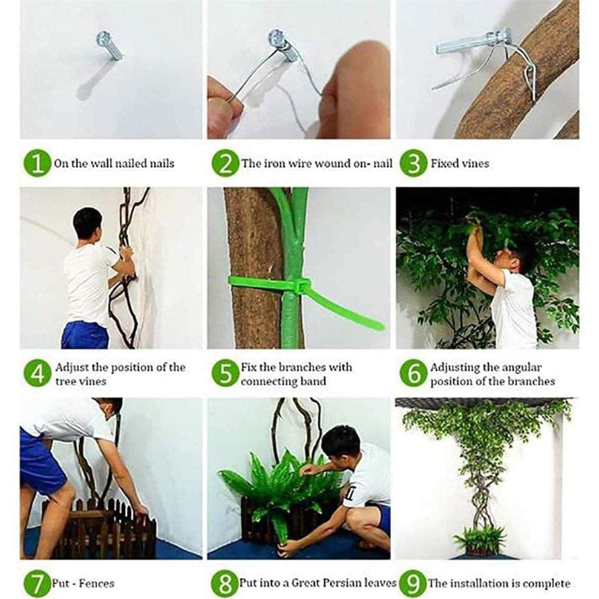 XOOFMASS XOOFMASS 10FT Cherry Blossom Tree for Wedding - Artificial Fake Sakura Cherry Blossom Trees Decor, Japanese Cherry Blossom Decor for Office Bedroom Party DIY Decor Wedding Indoor Outdoor,Champagne