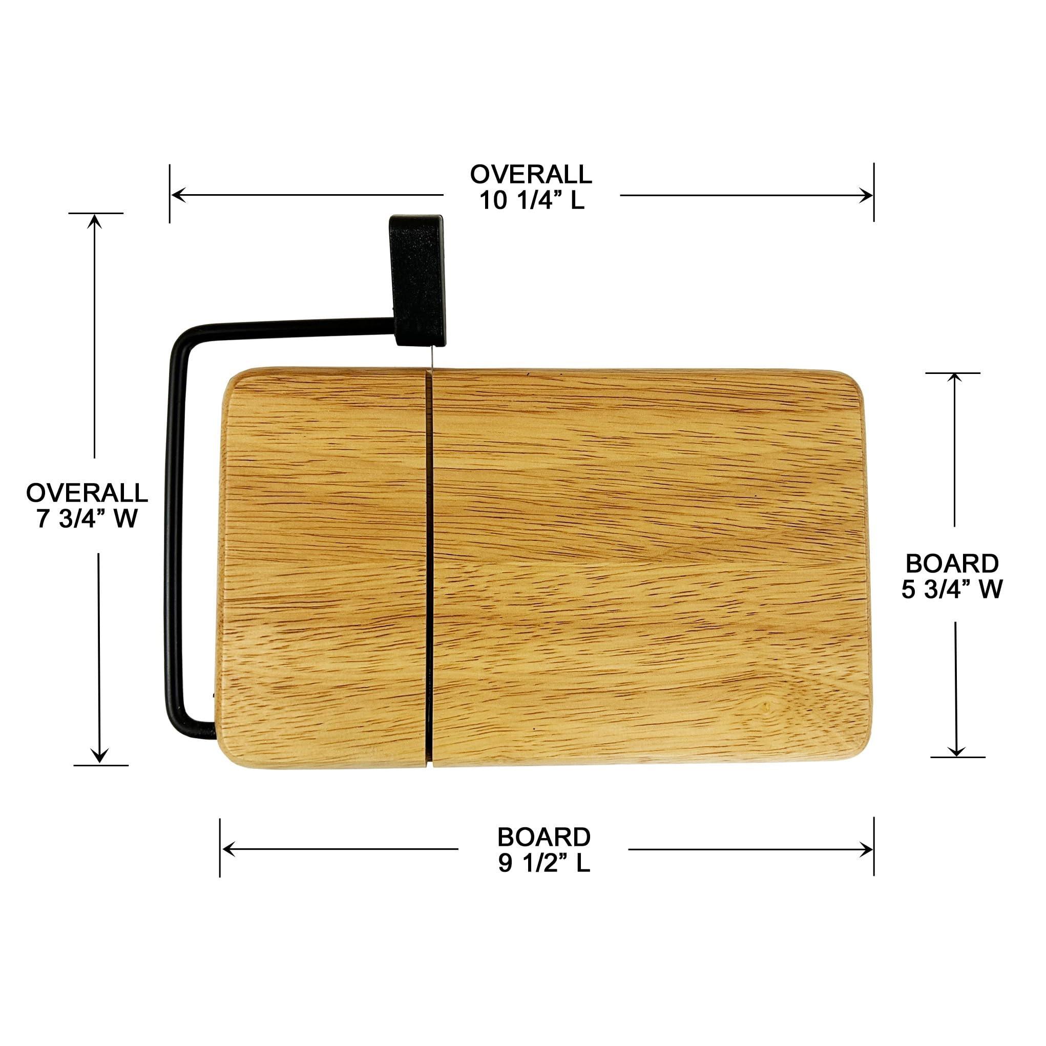 Prodyne Prodyne Thick Beechwood Cheese Slicer, 9 ½" x 6" x ?"