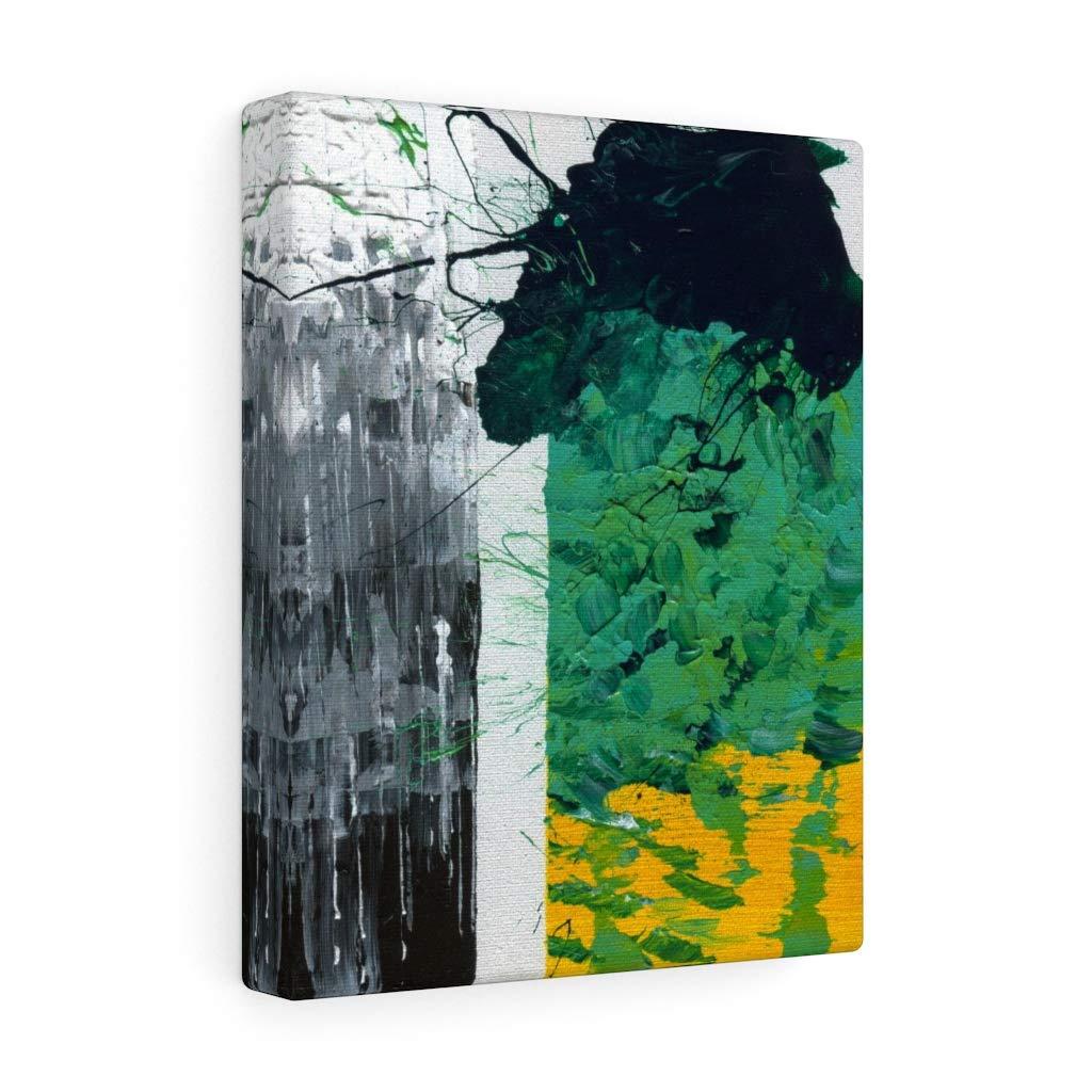 Zellerhaus Art Zellerhaus Abstract Wall Art, Gallery Wrap Canvas Print - Title: Day 001 - Ready to Hang, Bedroom Kitchen Interior Design