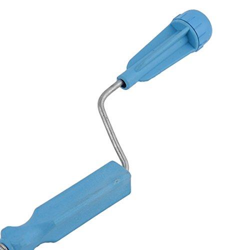 uxcell uxcell Plastic Handle Home Toilet Drain Closet Auger Plugger Cleaner Wire 1.35M Long