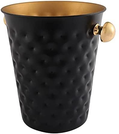 OLOTU OLOTU Refrigerated Creative Ice BucketStainless Steel Hammered Ice BucketsWine Champagne Bucket Home Hotel Ice Cube Supplies KTV Supplies Thick