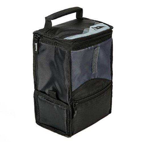 Arctic Zone Arctic Zone Insulated Lunch Box (Dark Grey and Black) with Free Food Container