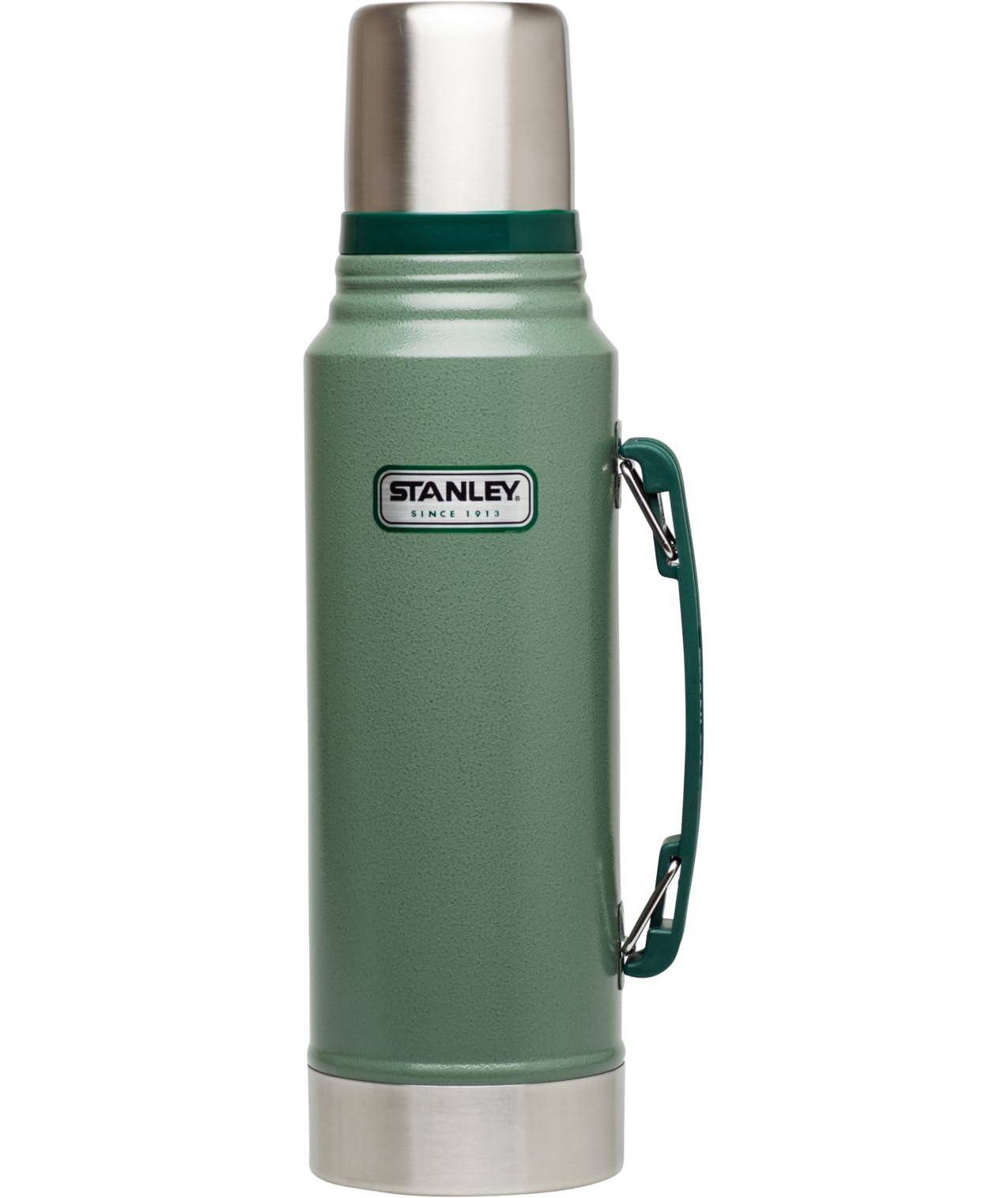 Stanley Stanley Classic Vacuum Insulated Wide Mouth Bottle - BPA-Free 18/8 Stainless Steel Thermos for Cold & Hot Beverages – Keeps Liquid Hot or Cold for Up to 24 Hours