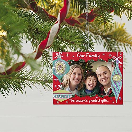 Hallmark Hallmark Keepsake 2017 Our Family Greatest Gifts Picture Frame Dated Christmas Ornament