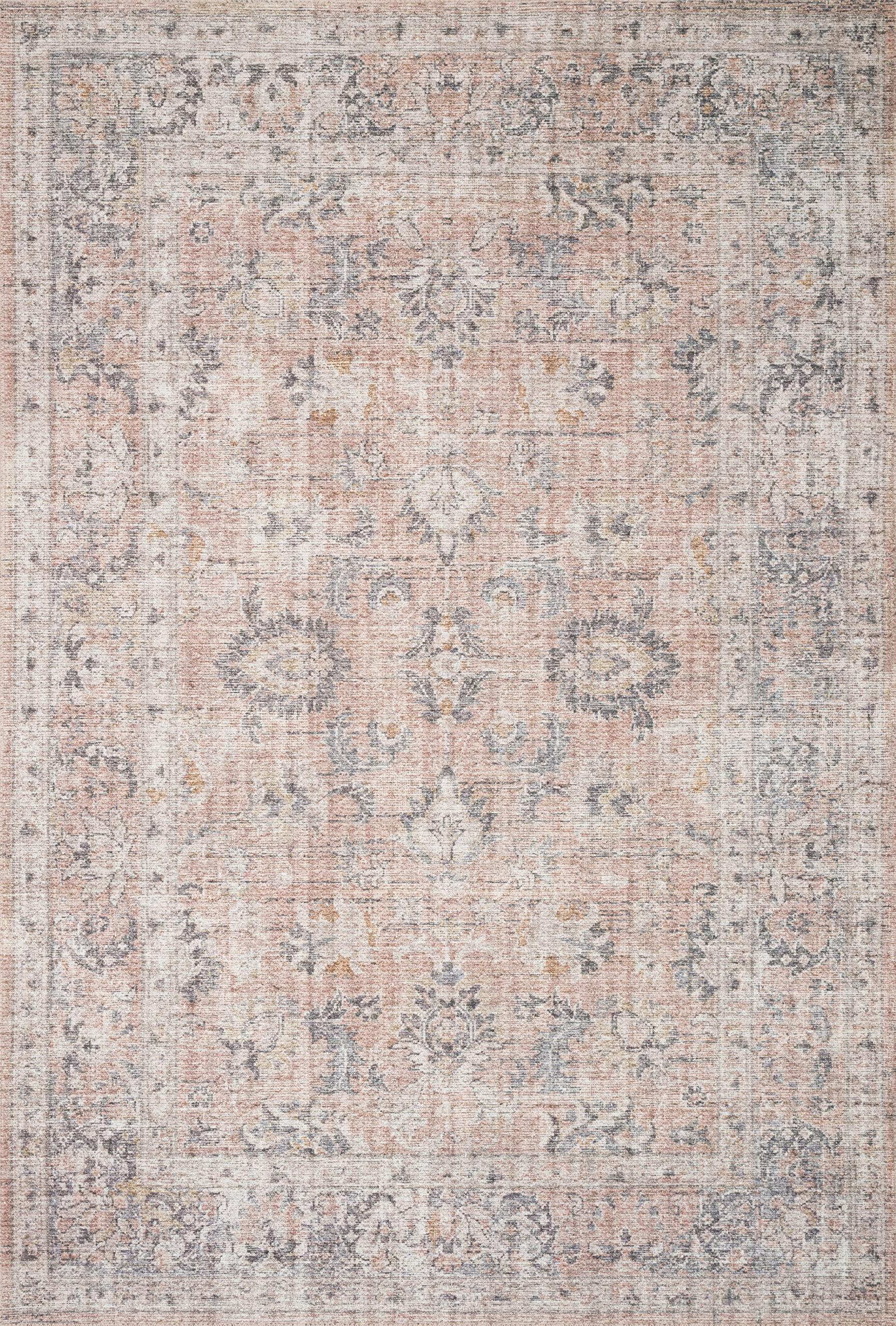 Loloi II Loloi II Skye Collection SKY-01 Blush/Grey 2'-6" x 12'-0" Runner Rug