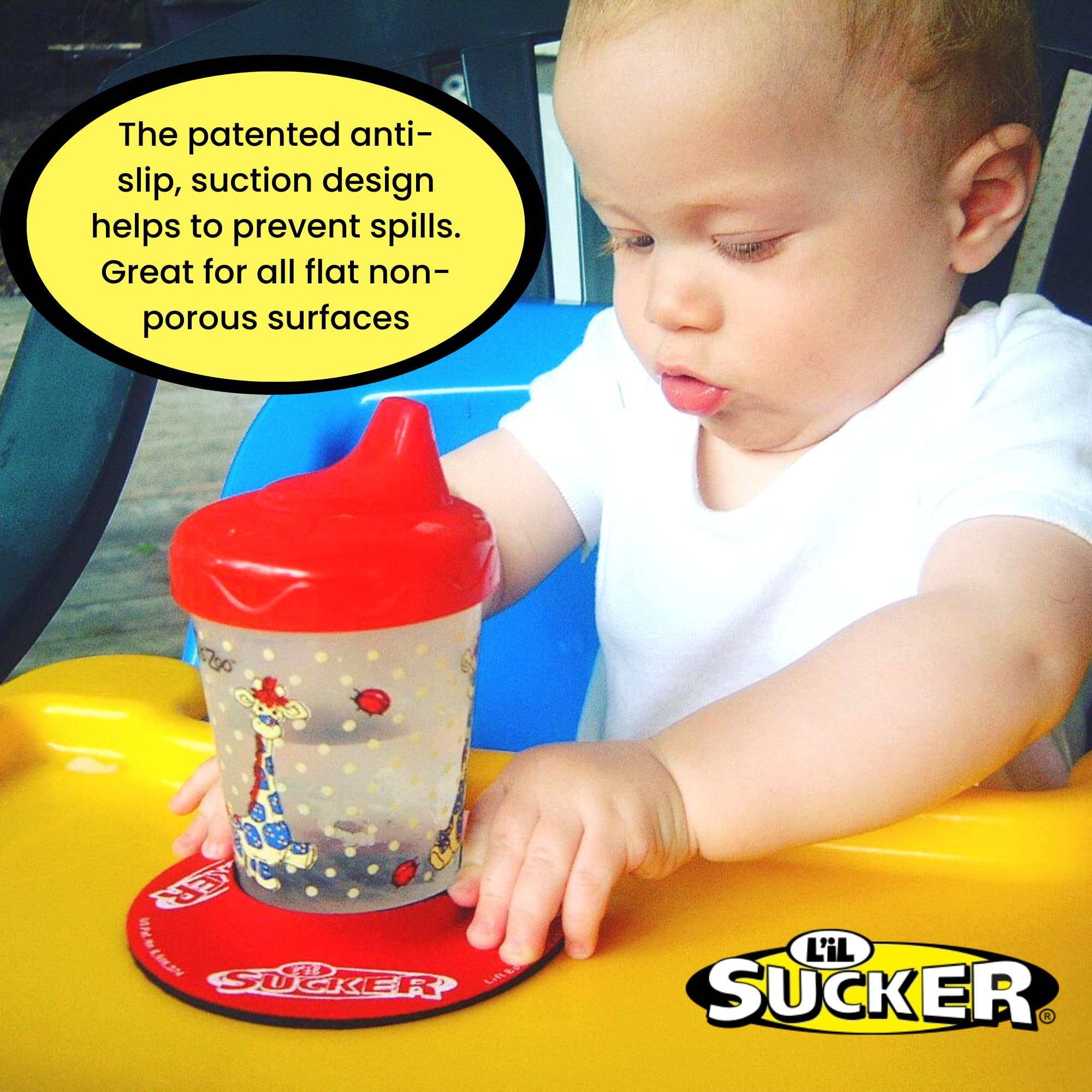 Lil Sucker Lil Sucker Outdoors Suction RingsSuction Ring | Suction Cup Holder Anti-Spill Can Drink Support for Boats, Trucks, ATVs | Secure Your Drinks and Prevent Spills with Our Non Slip Coaster 4 Pack