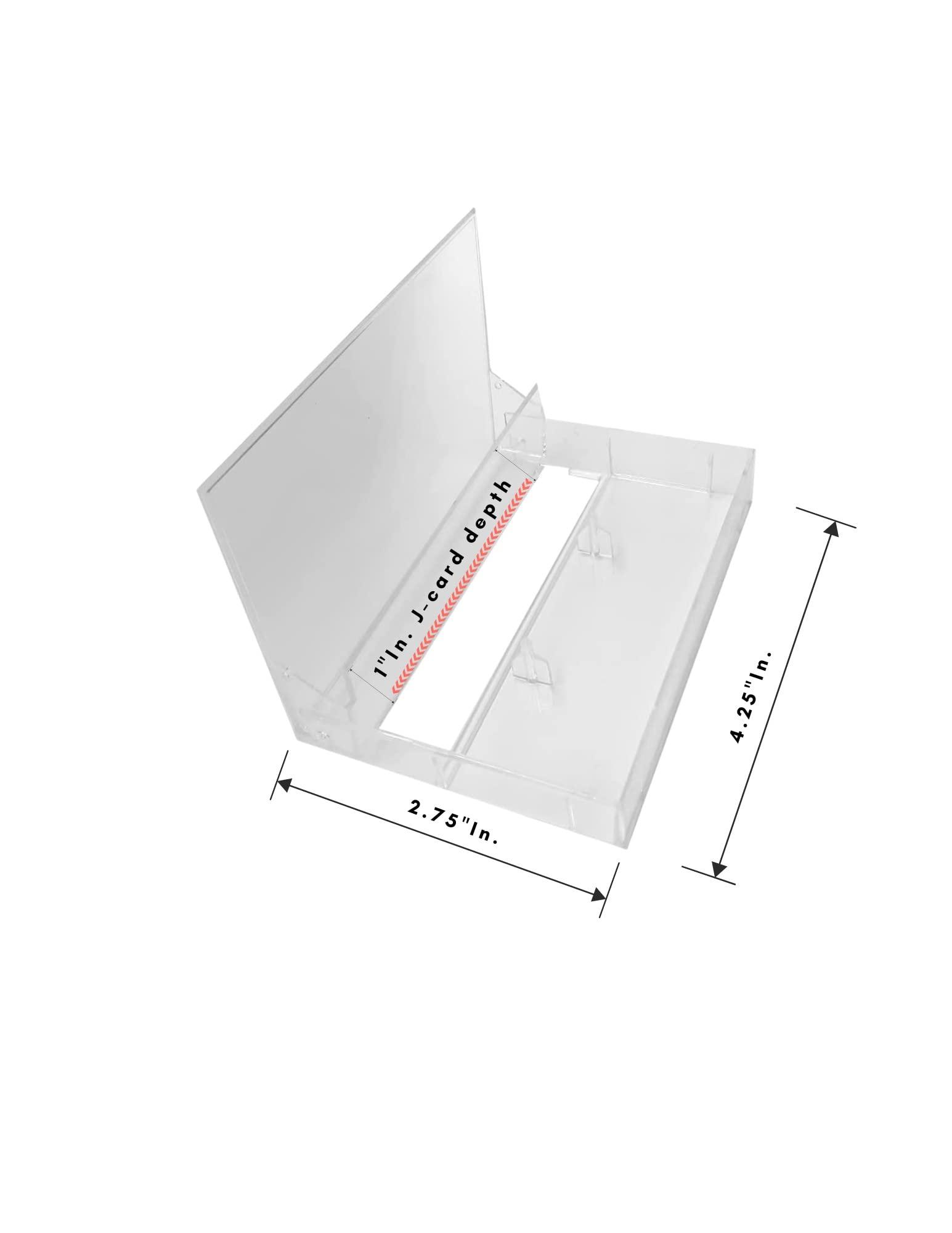 Malelo and Company Audio Cassette case Clear/Clear Square Edge 200 Pack