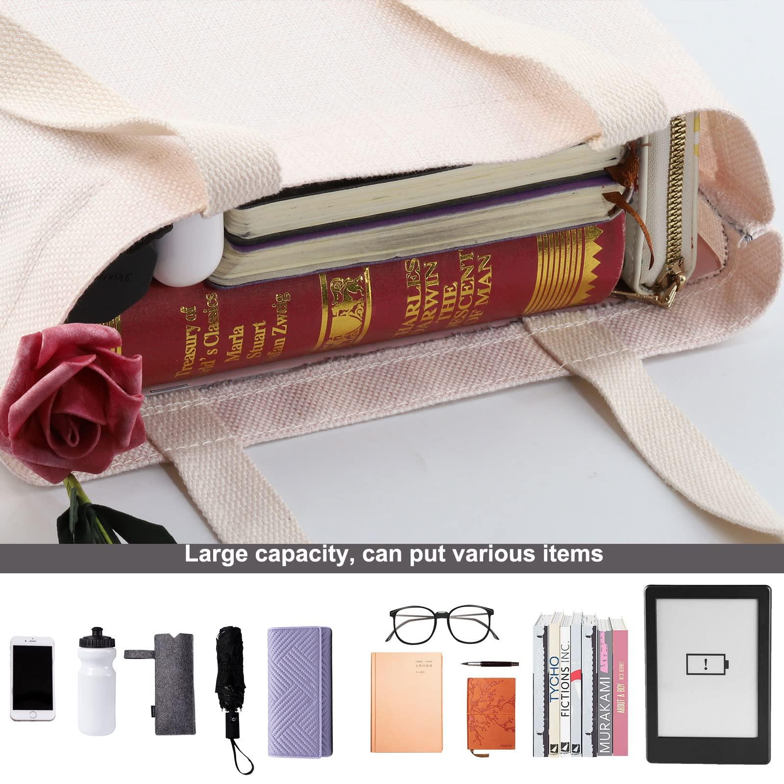 WZMPA WZMPA Paris Bingo Game Tote Bag Paris Lover Gifts Paris Canvas Tote Bag Paris Reusable Shopping Bag For Women Girls (Paris Bingo TG)