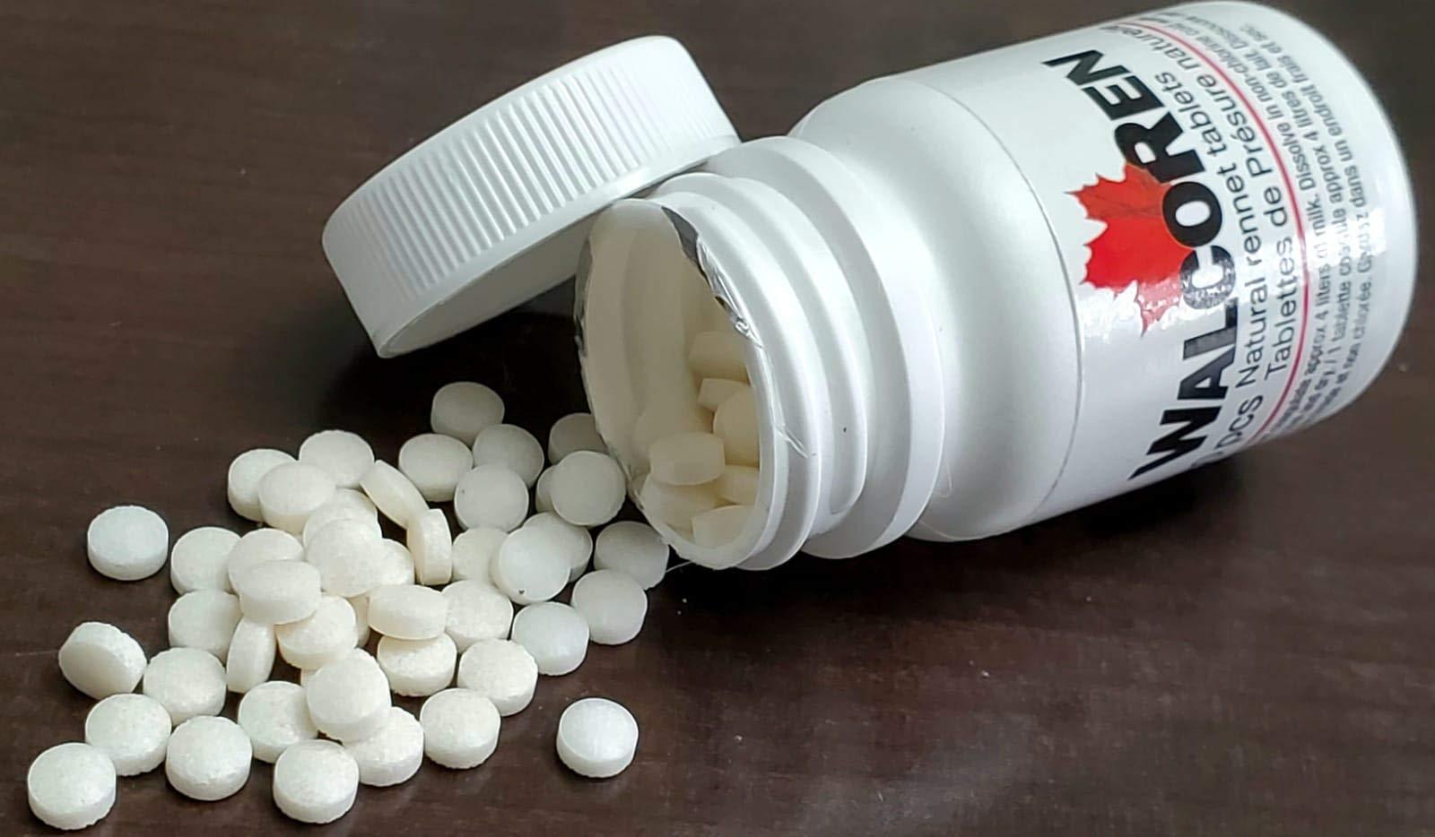 WalcoRen WalcoRen Natural Rennet Tablets 80 Units