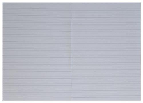 Rhino RHINO Stationery Oversized Exercise Book | 13 X 9 | 40 Page | 8mm Lined | Light Blue | Learning Resources | School Books | Pack of 10