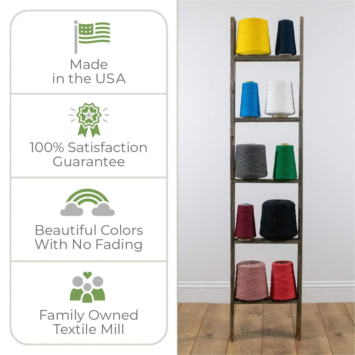 Pure Country Weavers Pure Country Weavers Mesquite Earth Blanket - Southwest Native American Inspired - Gift Tapestry Throw Woven from Cotton - Made in The USA (72x54)